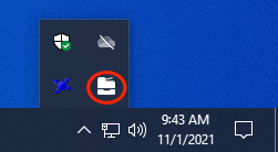 printer taskbar
